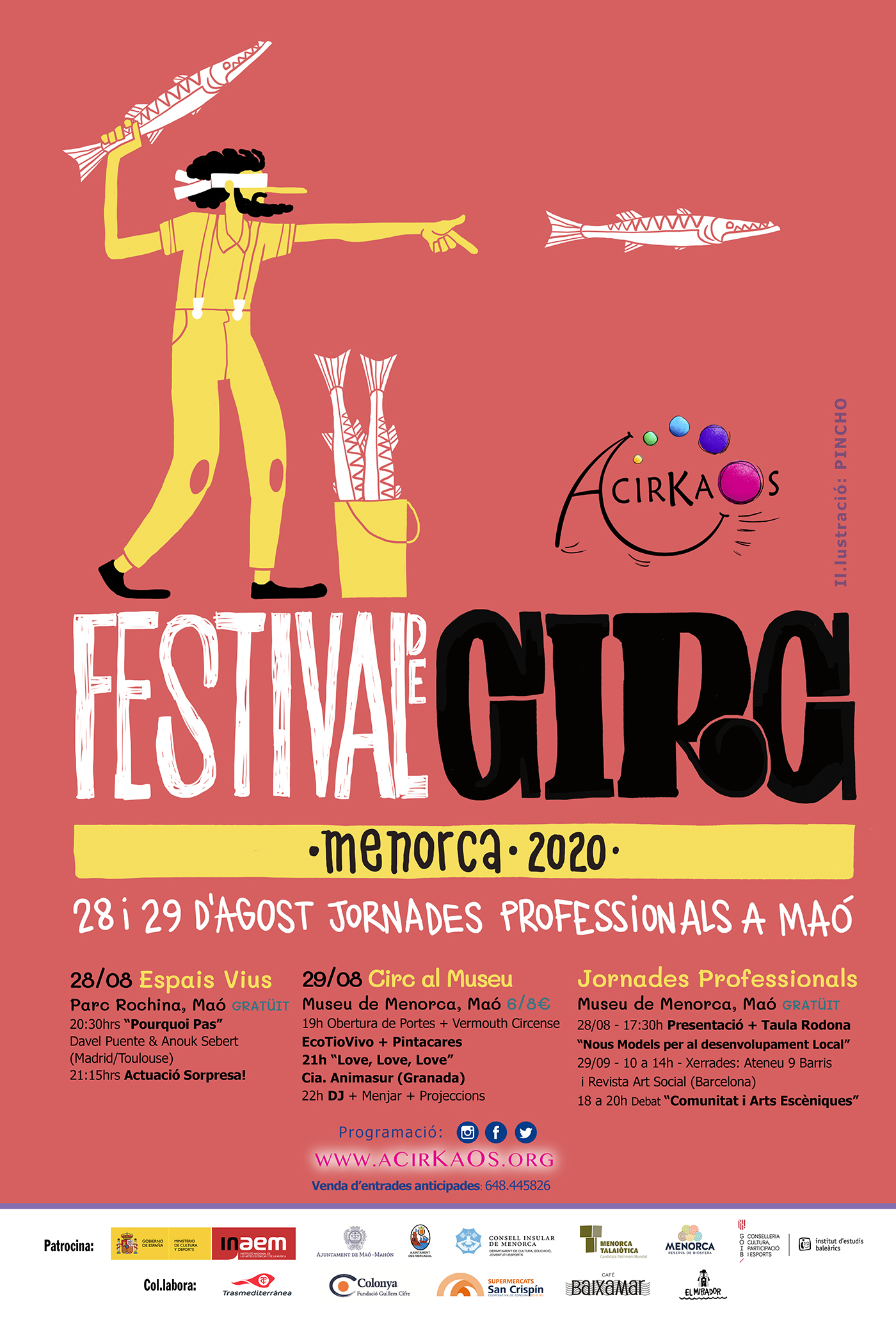 CartelFestivalAcirkaos2020JORNADAS
